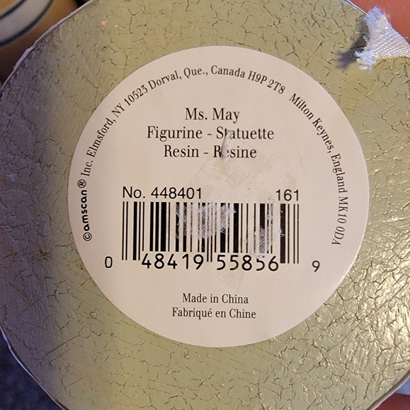 Amscan Resin Rabbit Statue Figure - Picture 7 of 7